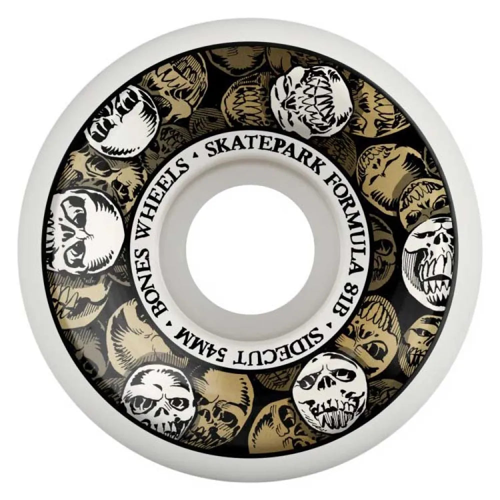 Bones Skatepark formula p5 sidecuts skateboard wheels 4 units