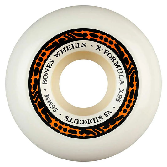 Bones X-formula v5 sidecuts skateboard wheels 4 units