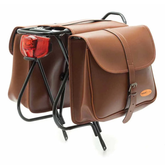 Bonin ECO Leather panniers 14.5L
