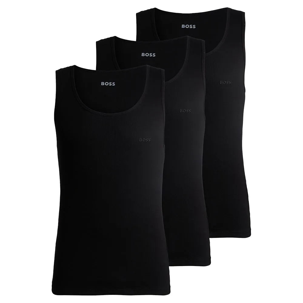 BOSS 10271762 sleeveless T-shirt 3 units
