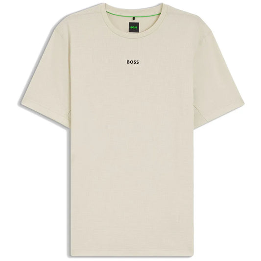 BOSS Active 10280182 GREEN short sleeve T-shirt