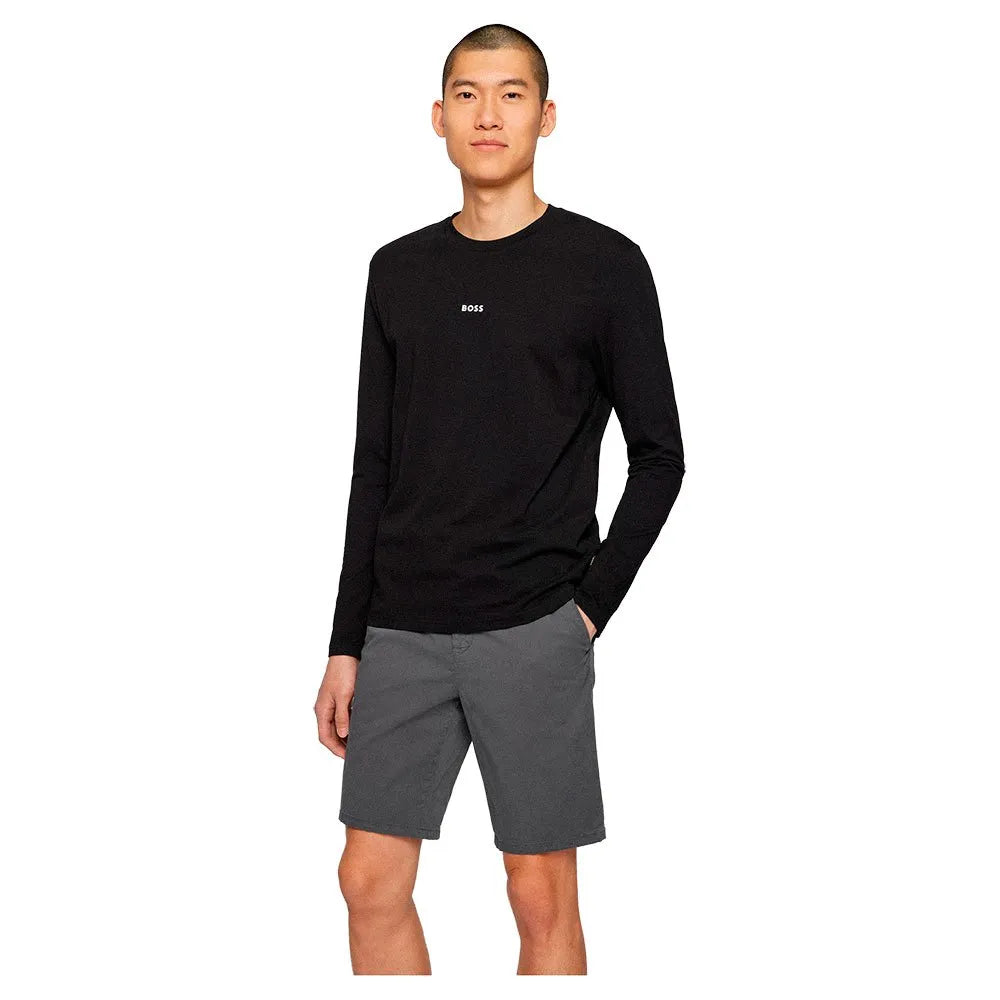 BOSS Chark ORANGE long sleeve T-shirt
