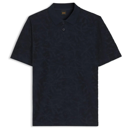 BOSS Flower 10278318 ORANGE short sleeve polo