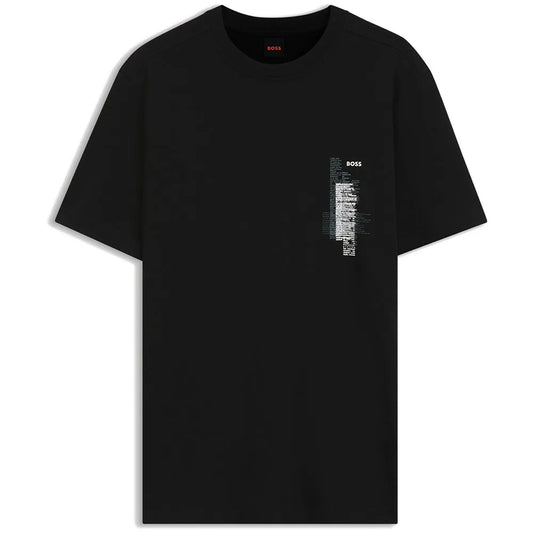BOSS Footprint 10277382 ORANGE short sleeve T-shirt