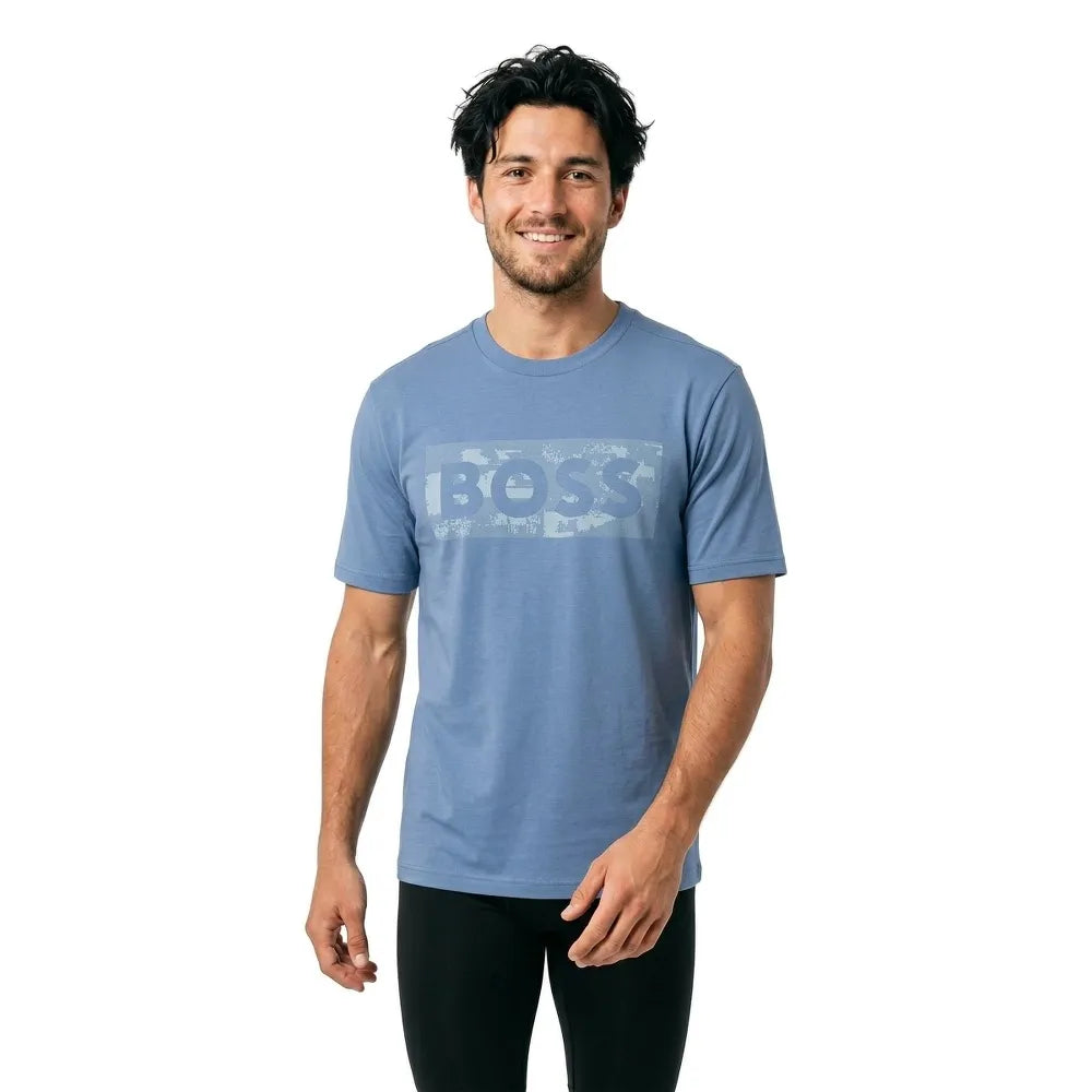 BOSS Globe Logopattern 10278673 short sleeve T-shirt