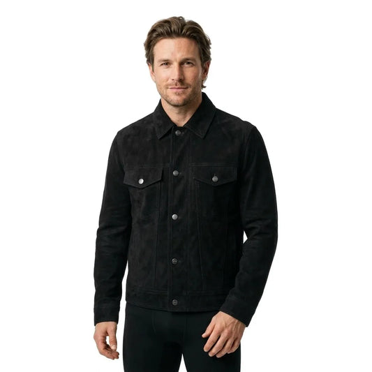 BOSS Johot 10235018 leather jacket