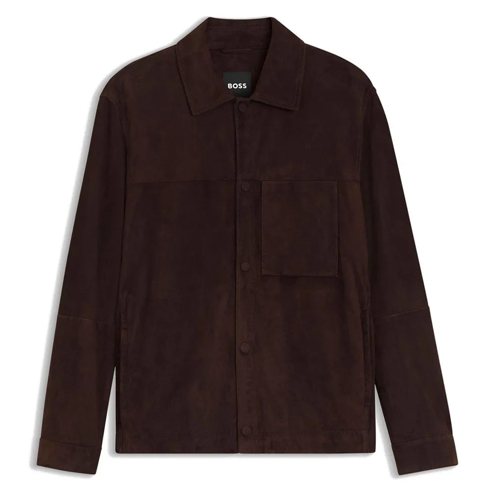 BOSS Molot 10279482 leather jacket