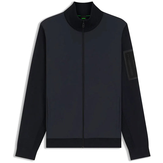 BOSS Momentum 10277222 GREEN bomber jacket