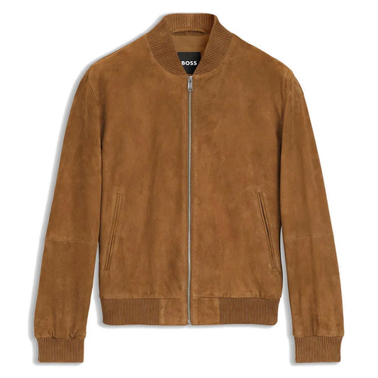 BOSS Muller 10248409 01 leather jacket