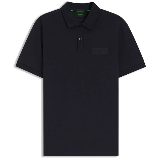 BOSS Paddy Structure 10280616 GREEN short sleeve polo