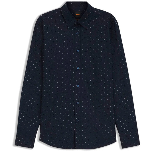 BOSS Relegant 6 10279520 ORANGE long sleeve shirt