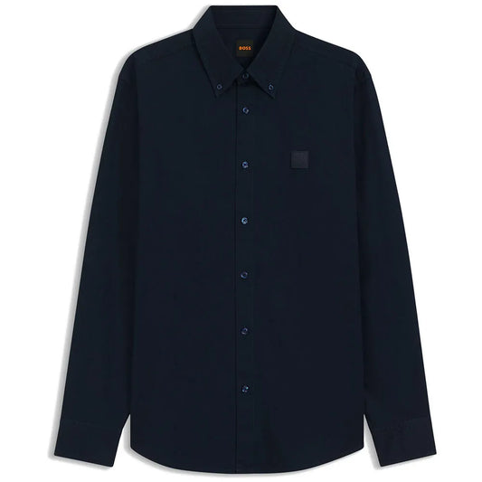 BOSS Ricoplus 10279525 ORANGE long sleeve shirt