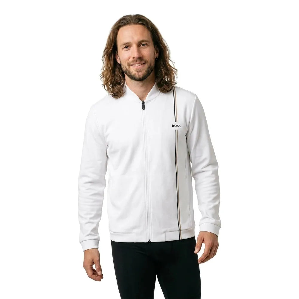 BOSS Toc 10276871 GREEN full zip sweatshirt