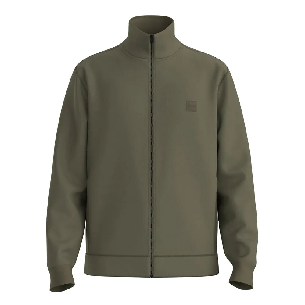 BOSS Zestart 10234591 ORANGE half zip sweatshirt