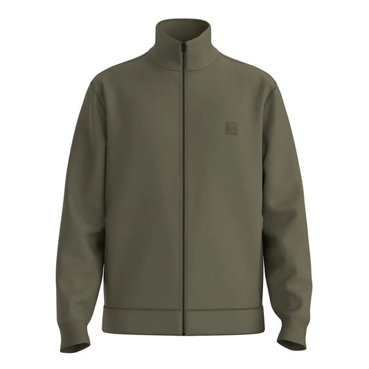 BOSS Zestart 10234591 ORANGE half zip sweatshirt