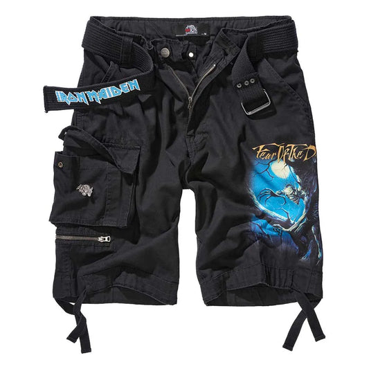Brandit Iron Maiden Savage Fear Of The Dark shorts