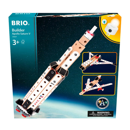Brio Builder Apollo Saturn V 34607 Construction Game