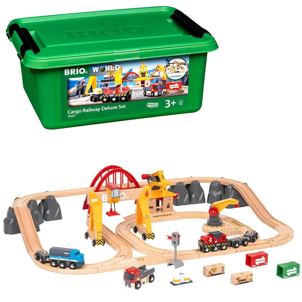 Brio Cargo Railway Deluxe Set in Tub (33097)