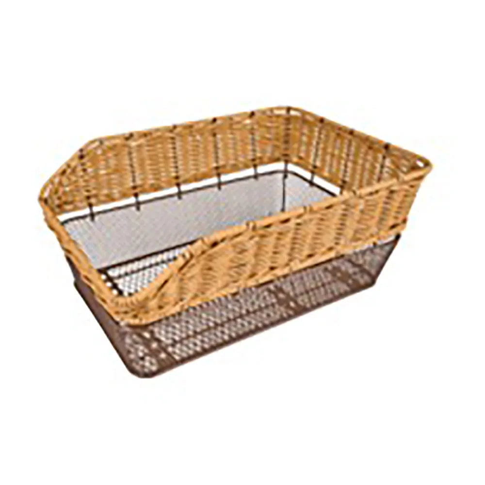 Brn Firenze Light Wicker rear basket