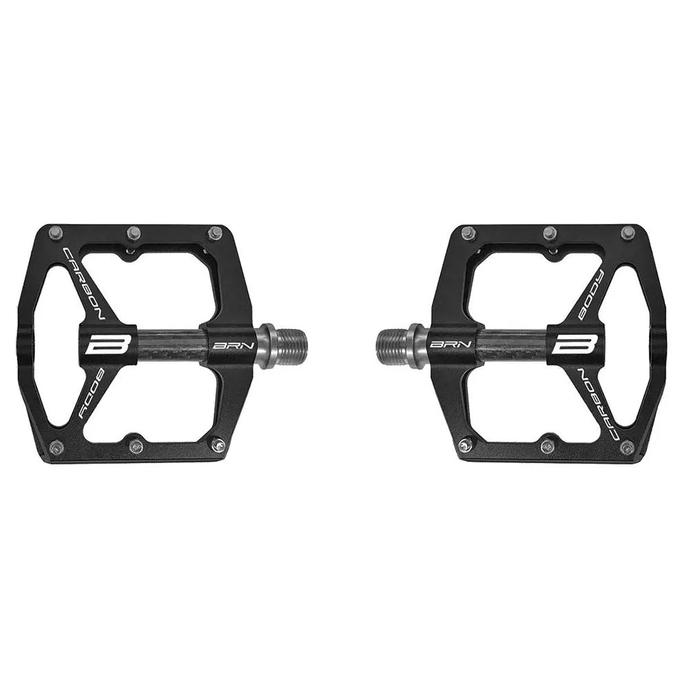 Brn Flat CNC Carbon 6 Pins pedals