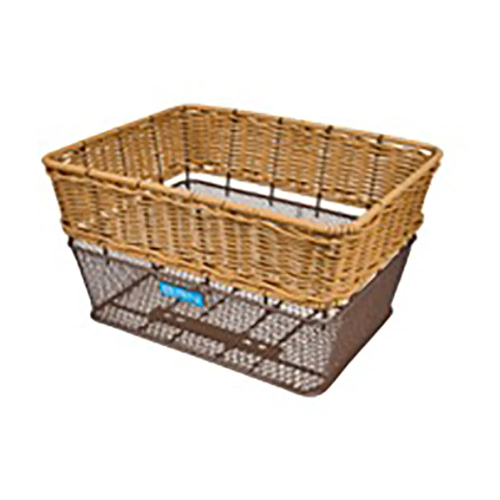 Brn Roma Light Wicker front basket