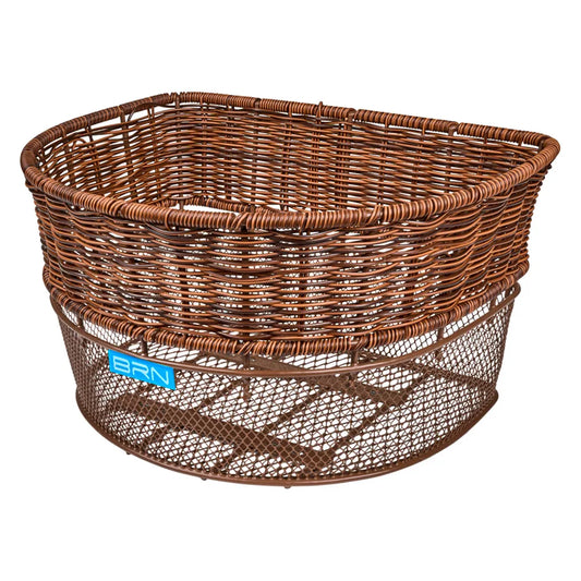 Brn Venezia Dark Wicker front basket