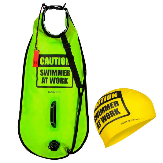 Buddyswim Caution Swimmer At Work Buoy 28L