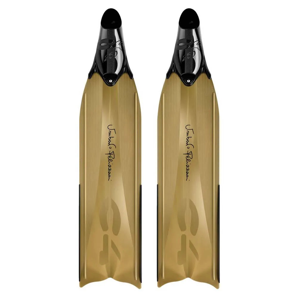 C4 freediving Umberto Pelizzari Aurea Soft freediving fins