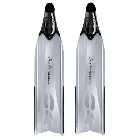C4 freediving Umberto Pelizzari Sideral Soft freediving fins
