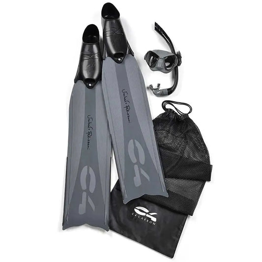 C4 Up Soft+Condor+Meltemi+Mesh Bag spearfishing set