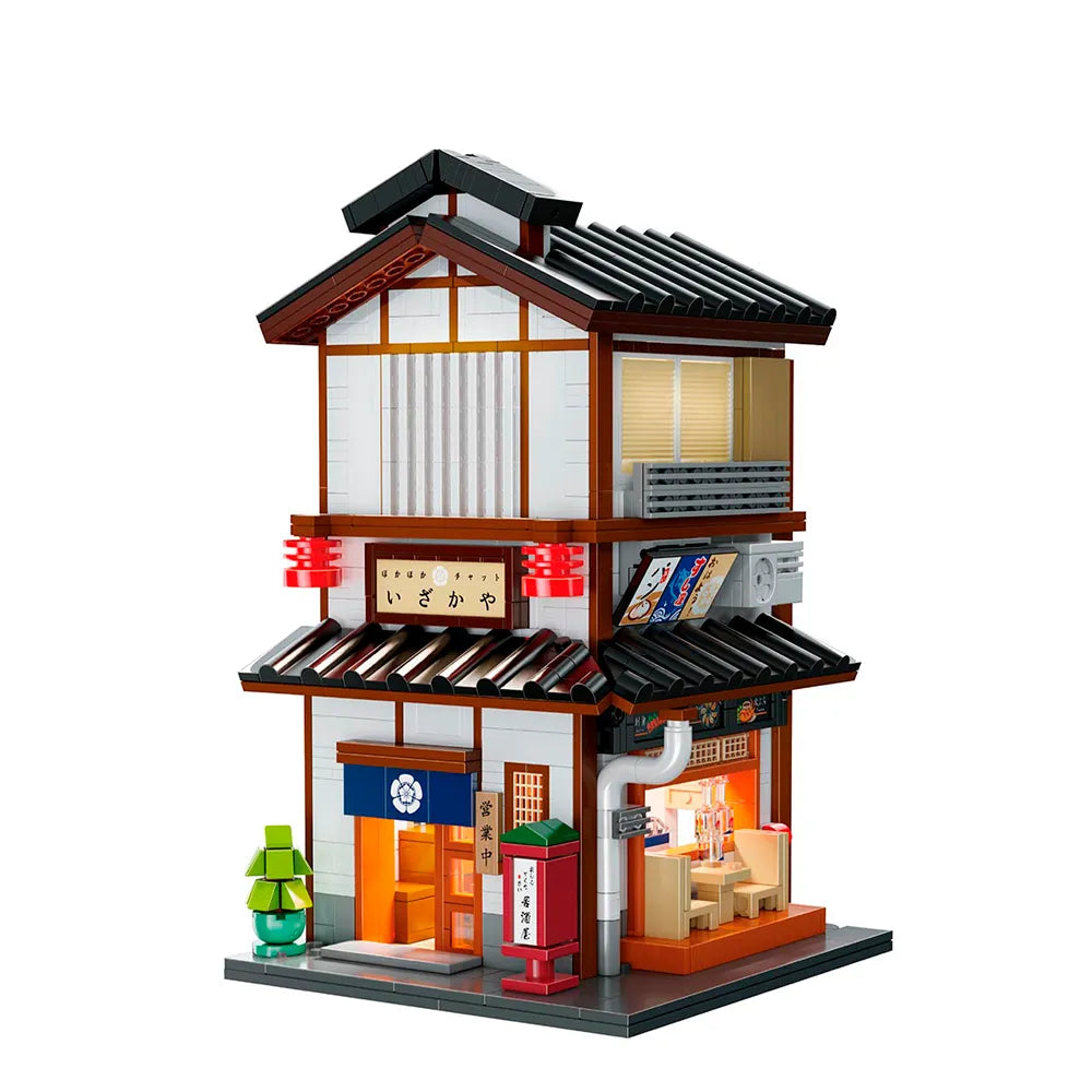 Cada Lzakaya Traditional Japanese Bar Construction Game 1195 pieces