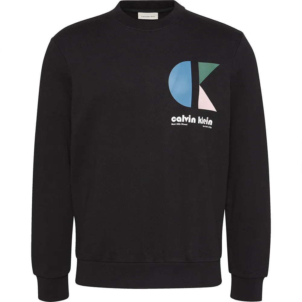Calvin klein jeans Monologo 350 Terry Bauhaus sweatshirt