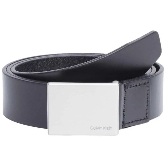 Calvin klein Leather Plaque belt