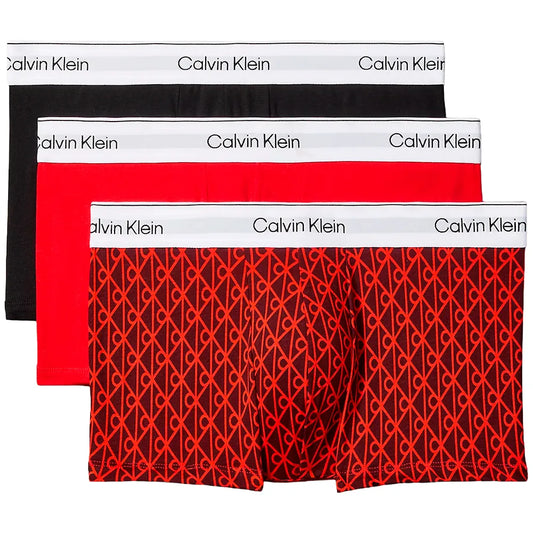 Calvin klein LV00NB4564 Trunk Low Rise boxers 3 units