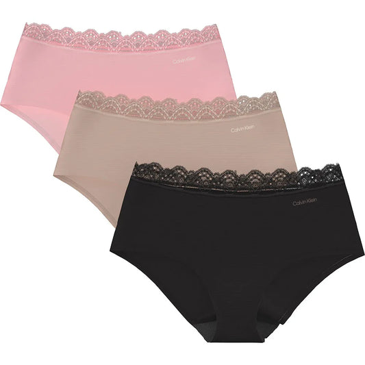 Calvin klein LV00QD5302 Hipster panties 3 units