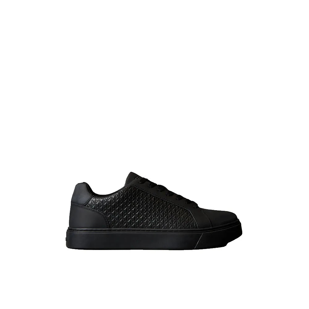 Calvin klein Rubberised Leather trainers