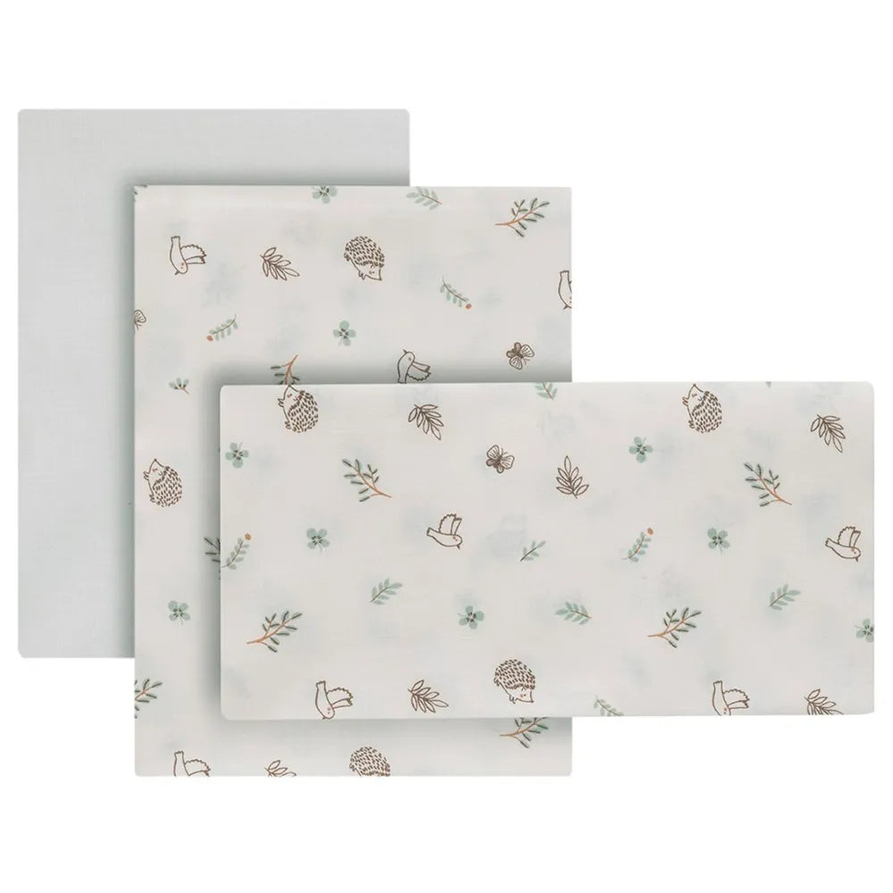 Cambrass Calma 60x120x1 cm Crib Fitted Sheet 3 units
