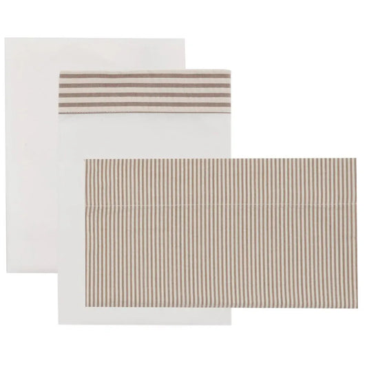 Cambrass Derby 60x120x1 cm Crib Fitted Sheet 3 units