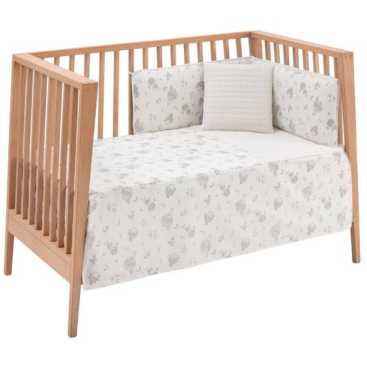 Cambrass Globe 60x120x3 cm Crib Fitted Sheet 2 units