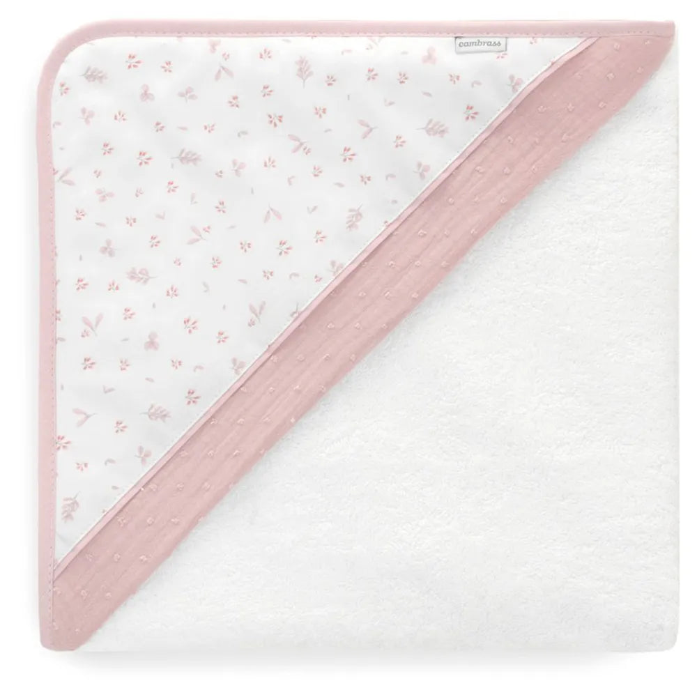 Cambrass Plumeti 100x100 cm baby bath cape