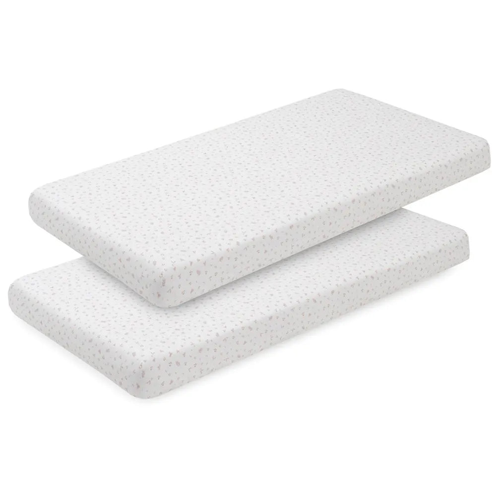 Cambrass Plumeti 60x120x17 cm Crib Fitted Sheet 2 units