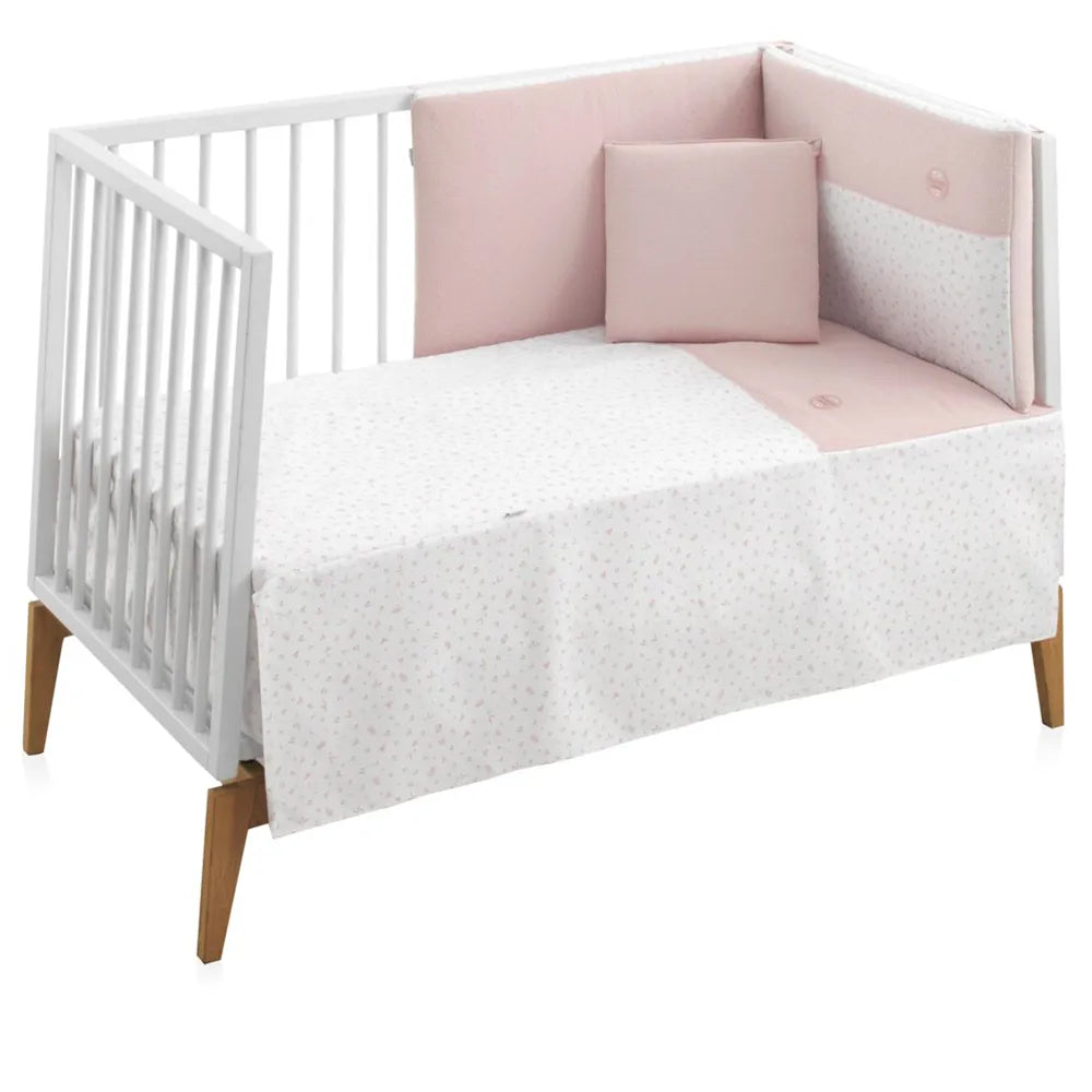 Cambrass Plumeti 60x120x3 cm Crib Fitted Sheet 2 units