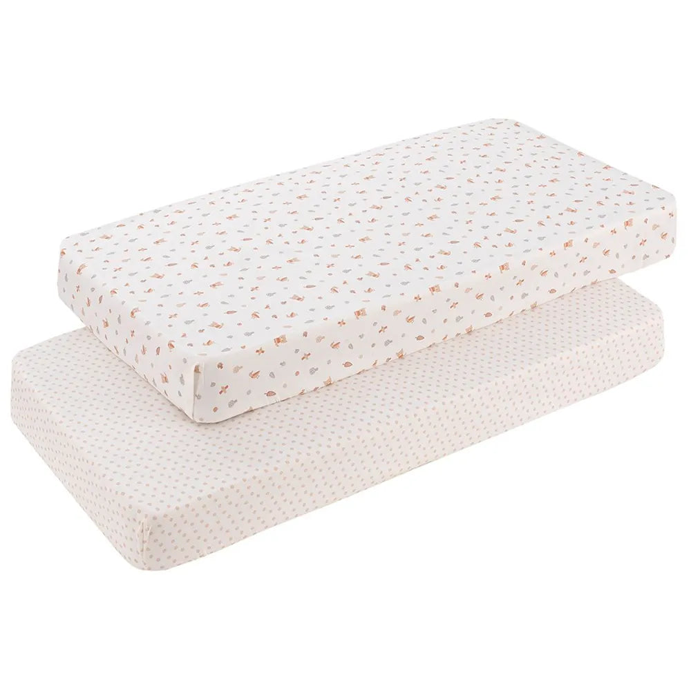 Cambrass Senda 60x120x17 cm Crib Fitted Sheet 2 units