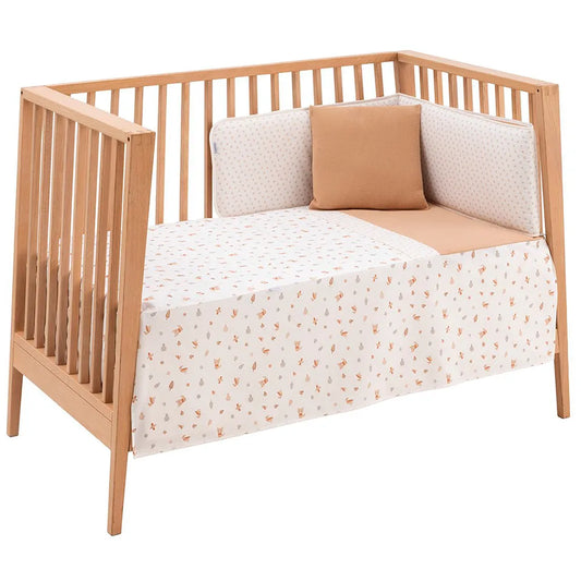 Cambrass Senda 60x120x3 cm Crib Fitted Sheet 2 units