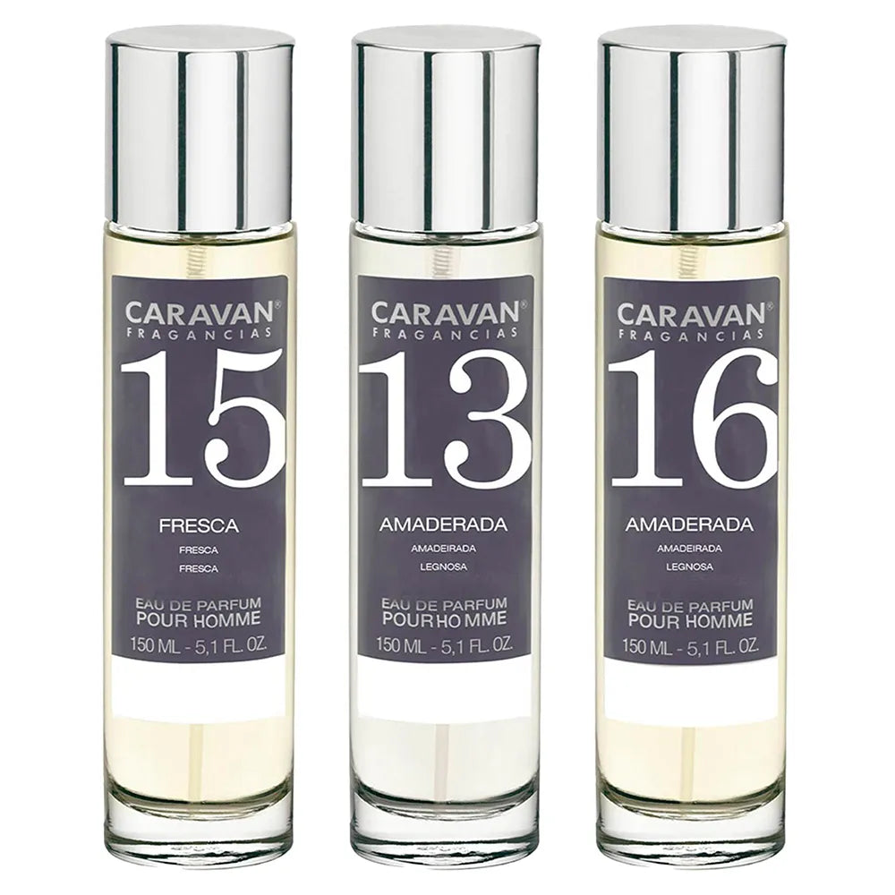 Caravan Nº13/Nº15/Nº16 150ml parfum 3 units