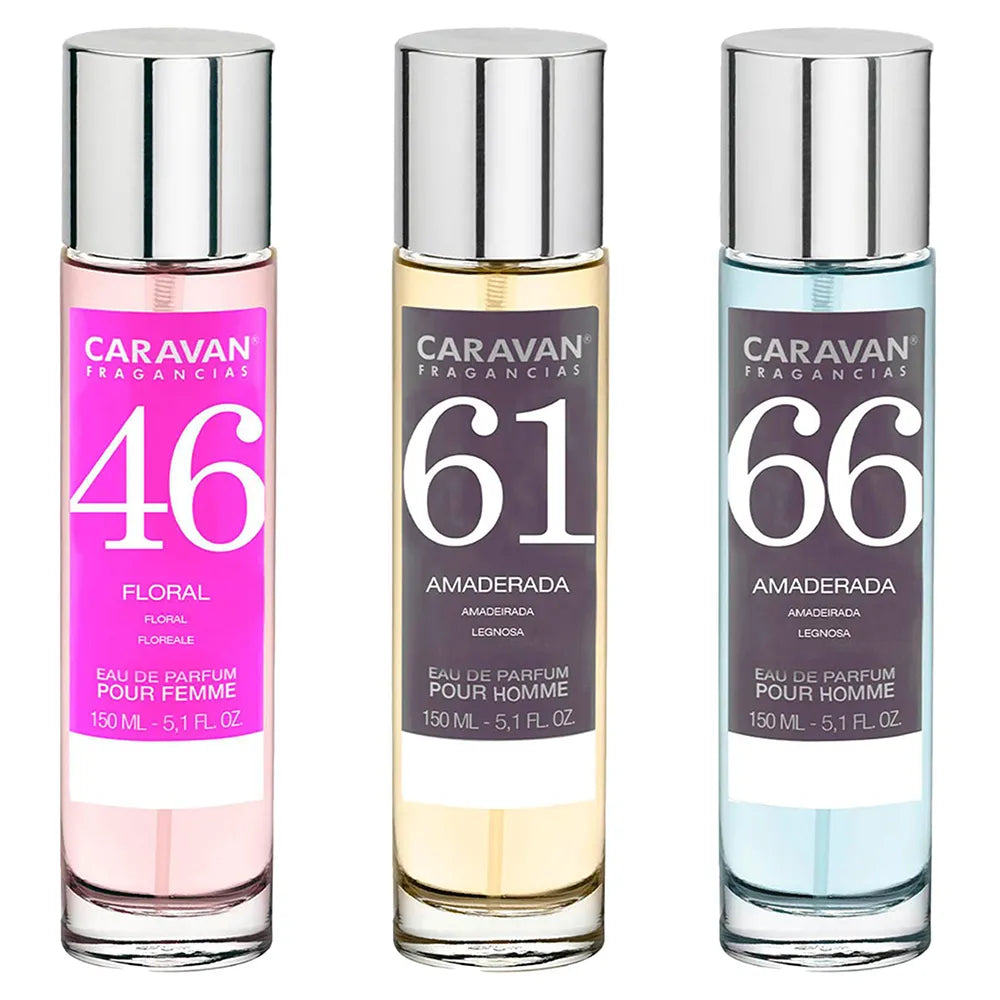 Caravan Nº46 And Women´s Nº61/Nº66 150ml parfum 3 units