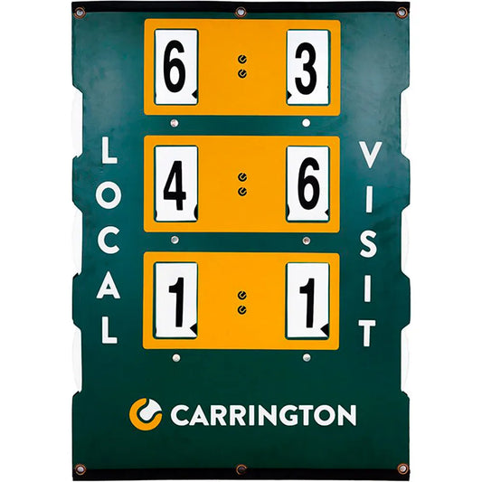 Carrington Tennis Court Scoreboard english
