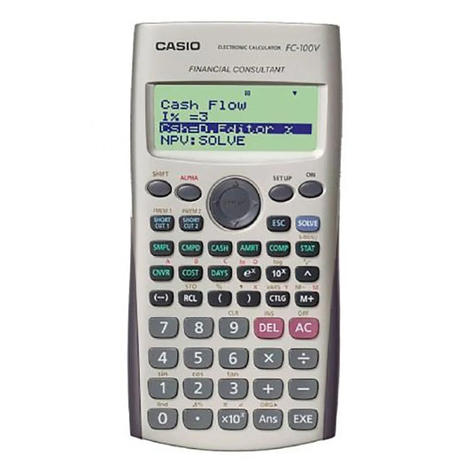 Casio Fc100V Financial Calculator