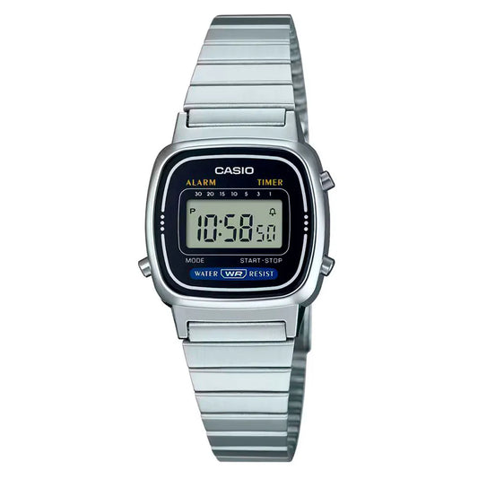 Casio LA670WD-1DF 30.3mm 3ATM Quartz Digital woman watch