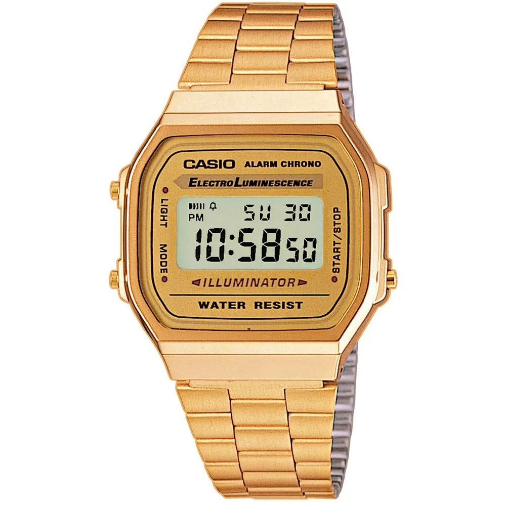 Casio Retro Vintage A168WG watch